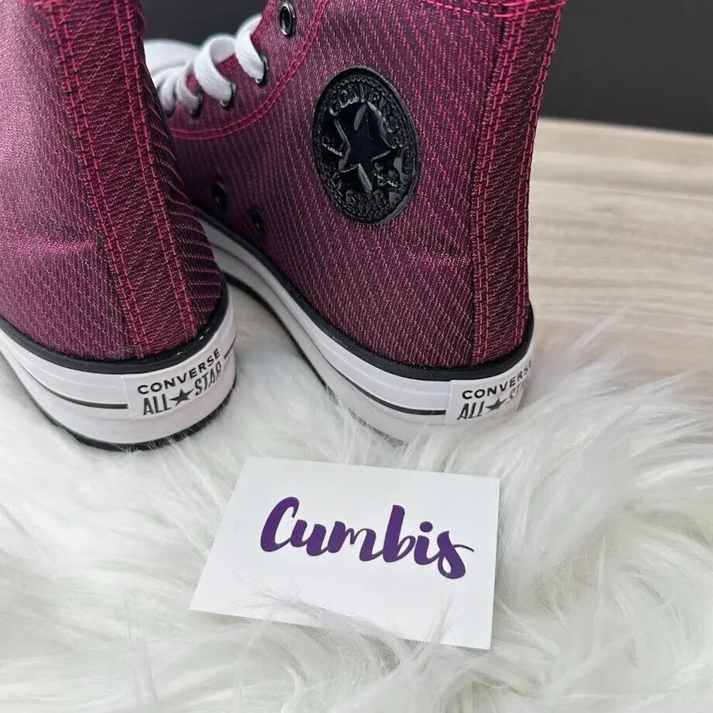 Converse Chuck Taylor Lift Platform SB Canvas Shoes Size 6‎ Women -Kid 4 A05496C
